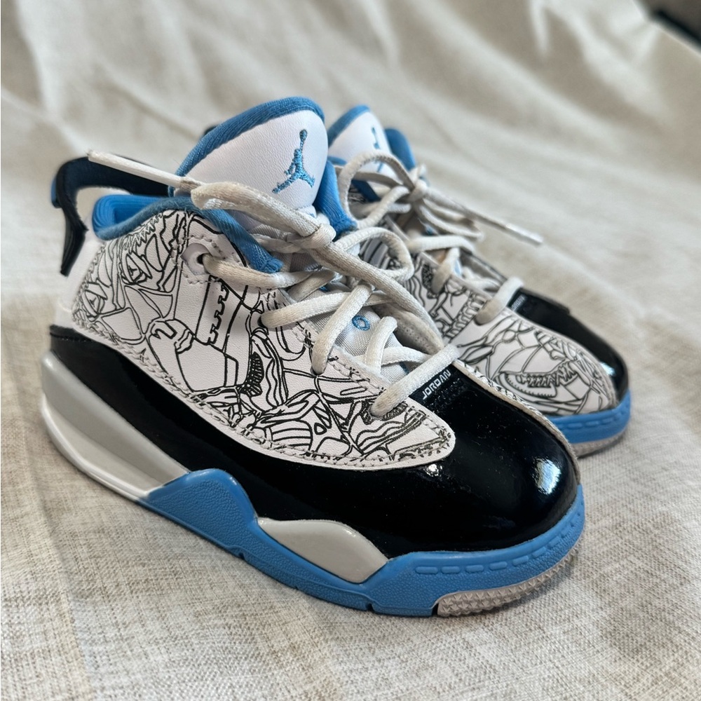 Jordan Dub Zero TD "Doodle/Scribble" - Size 6C